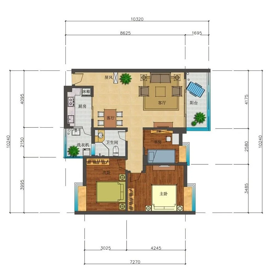 feng shui spatial analysis energy flow home layout balance